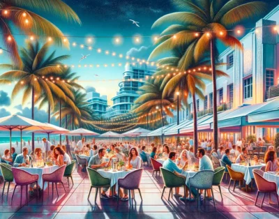 Miami Beach’s Outdoor Dining Scene