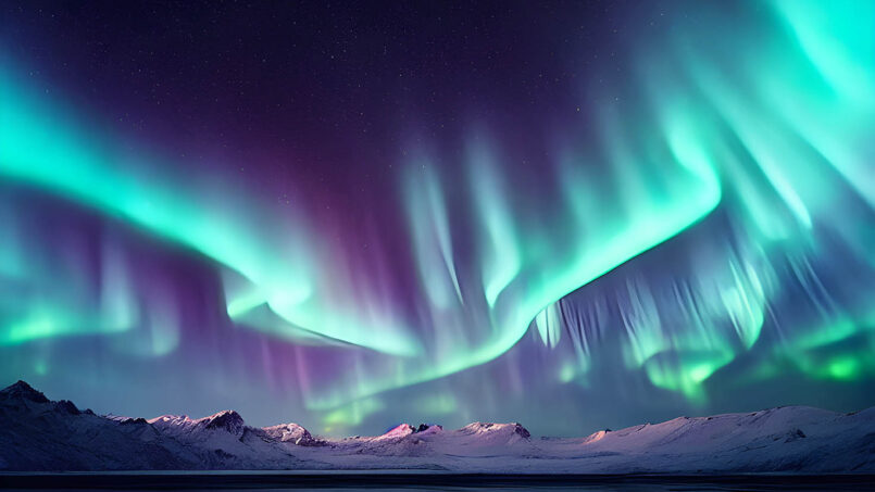 Mystique of the Northern Lights, Aurora Borealis